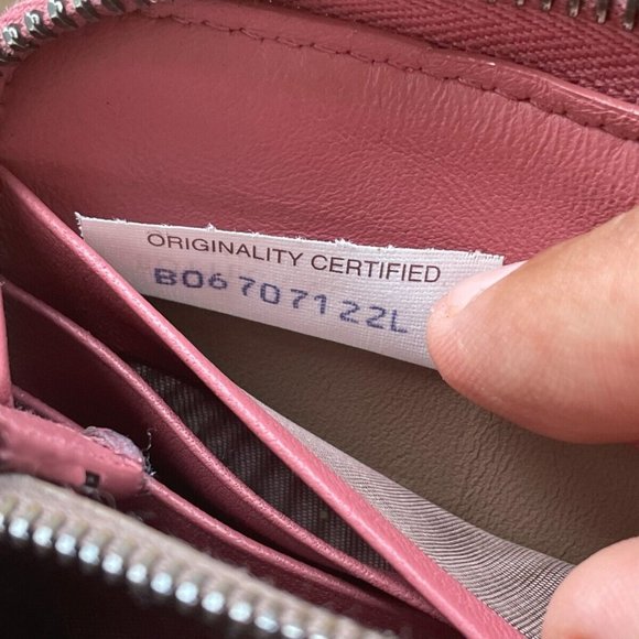 Bottega Veneta Wallet Intrecciato Lambskin Zippy Zip Around Clutch Purse Italy - Picture 5 of 11